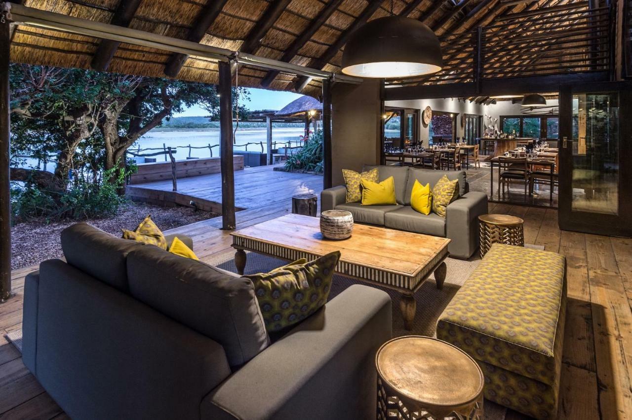Kariega Game Reserve River Lodge Kenton on Sea Exterior foto